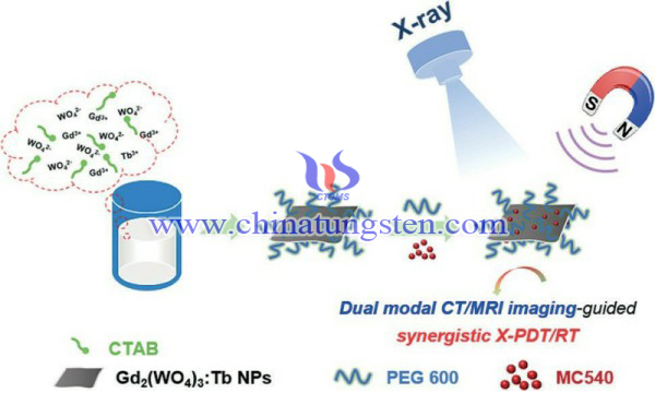 稀土摻雜鎢酸鹽納米材料研發思路