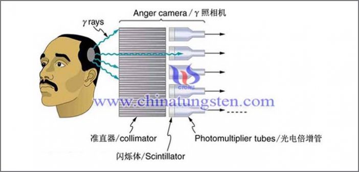 閃爍照相機用鎢合金准直器圖片