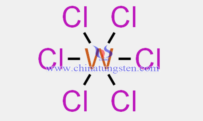 高純六氯化鎢結構圖