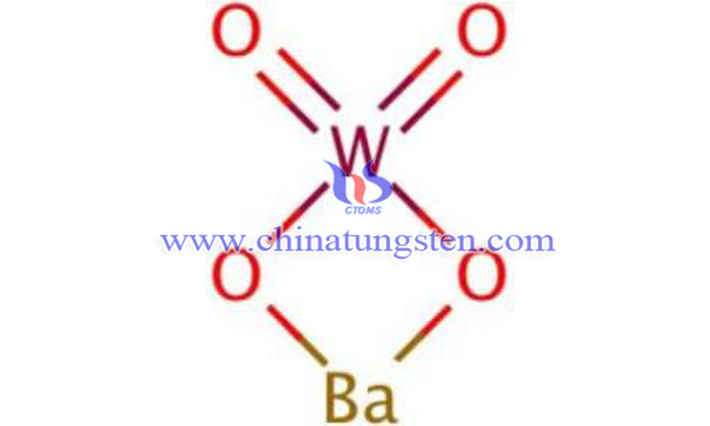鎢酸鋇結構圖