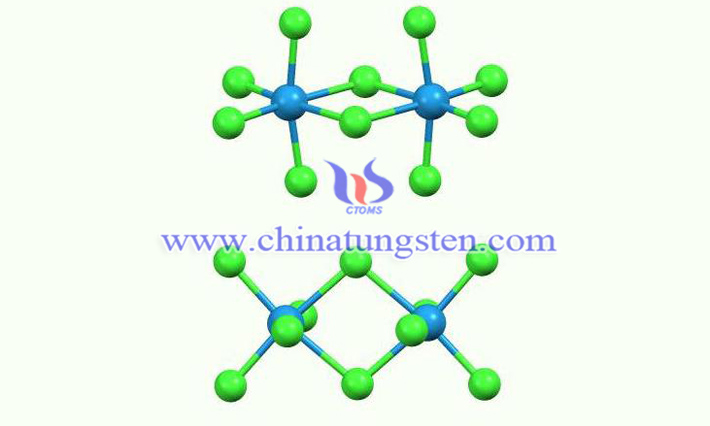 五氯化鎢結構圖
