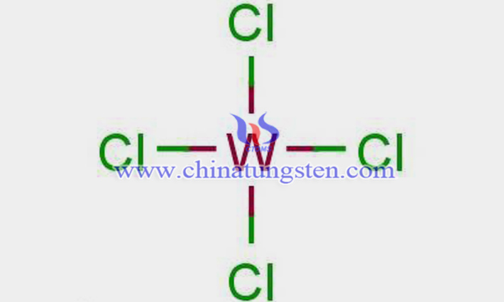 四氯化鎢結構圖