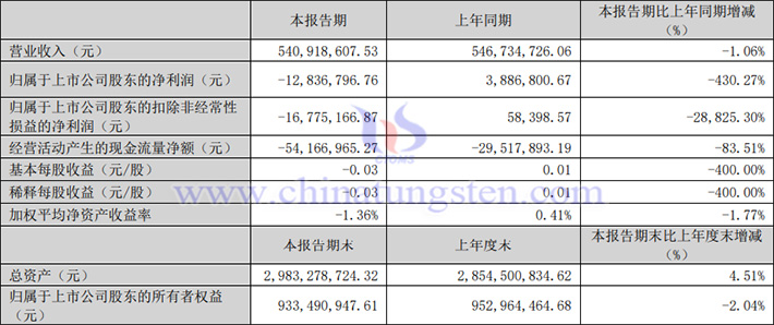 溫州巨集豐2024年第一季度業績報告圖片