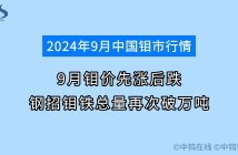 2024年9月鉬價行情如何