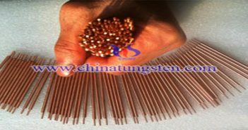 tungsten copper electrode picture