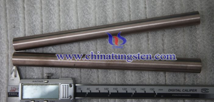 tungsten copper rod picture