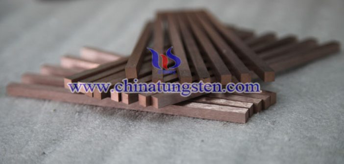 tungsten copper block picture