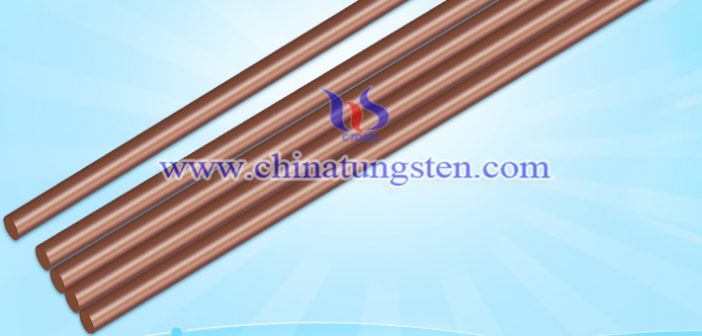 scrap tungsten copper rod picture