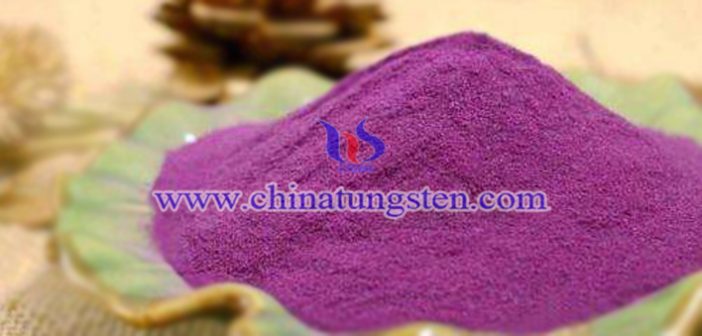 95% violet tungsten oxide Chinatungsten picture