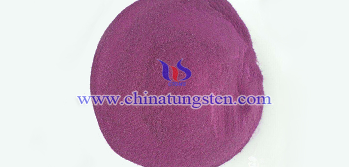 95% violet tungsten oxide picture