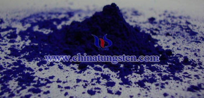 micro fine violet tungsten oxide picture