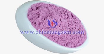 super grade violet tungsten oxide nanopowder picture