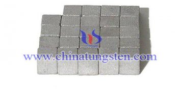 tungsten alloy cube image