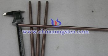 tungsten copper rod picture