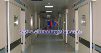 tungsten alloy radiation shielding door picture