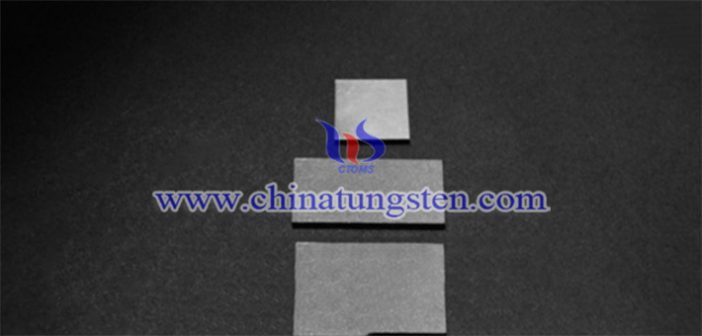 tungsten alloy shielding sheet picture