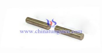 95W-3.5Ni-1.5Cu tungsten alloy rod picture