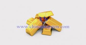 gold plated tungsten alloy block picture