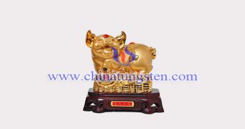 gold plated tungsten alloy ornament picture