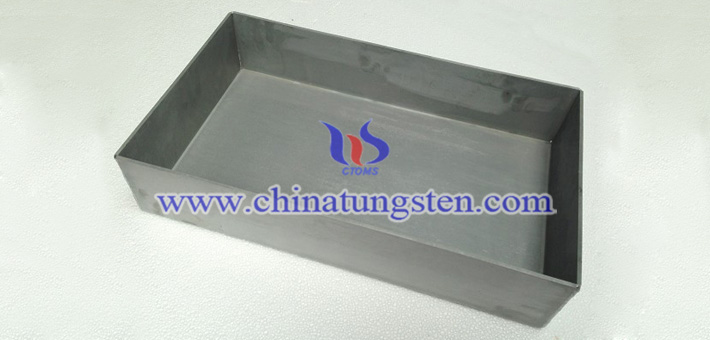 sintering tungsten boat picture