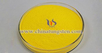 tungsten acid applied for heat insulating window glass picture