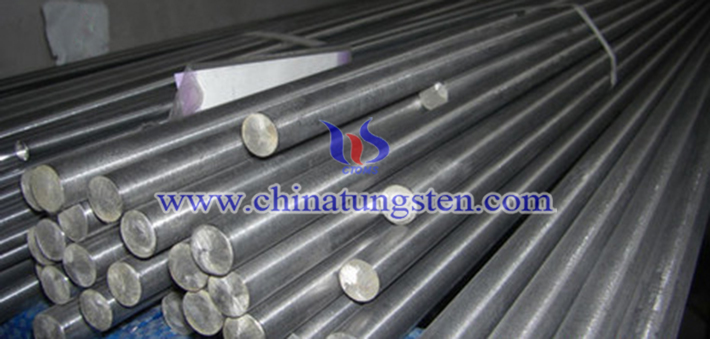 85W-10.5Ni-4.5Fe tungsten alloy rod picture