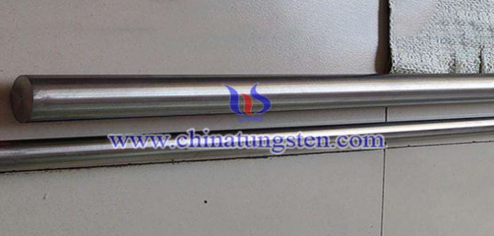 Anviloy 1350 tungsten alloy rod picture