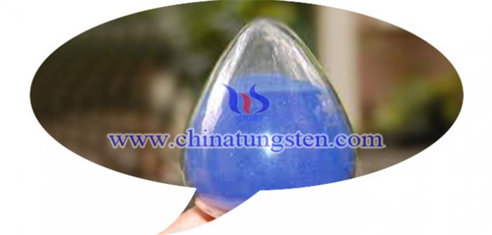 blue tungsten oxide nanopowder applied for thermal insulation masterbatch image