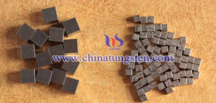 military tungsten alloy cube picture