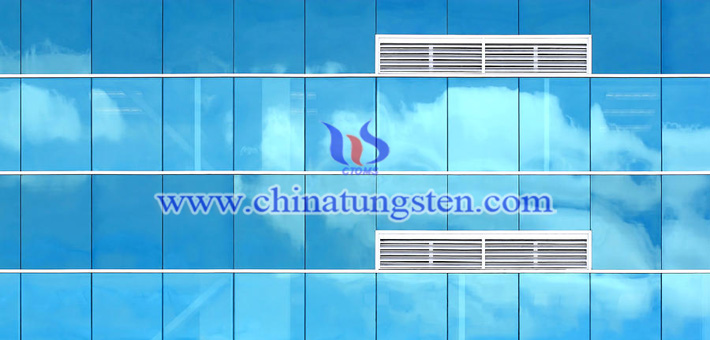 nano yellow tungsten oxide applied for window heat insulation film picture