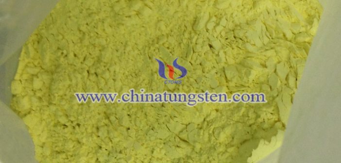 nano yellow tungsten oxide powder applied for thermal insulation dispersion liquid image