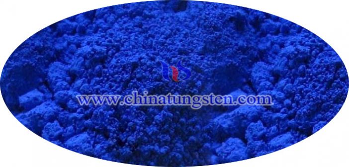 transparent thermal insulation material nano blue tungsten oxide image