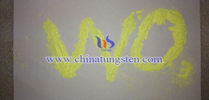 tungsten trioxide applied for thermal insulation paper image