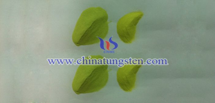 tungsten trioxide powder applied for heat insulation masterbatch image