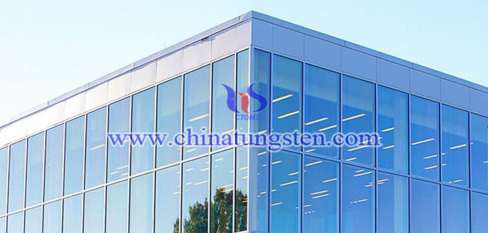 tungsten trioxide powder applied for window heat insulation film picture