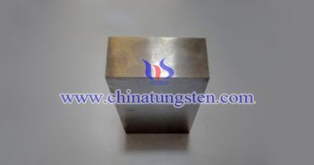 100x100x50mm tungsten alloy block picture