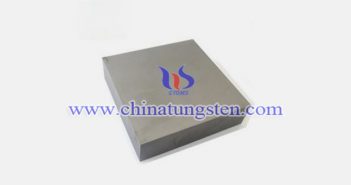 92.5W-5.25Ni-2.25Fe tungsten alloy block picture