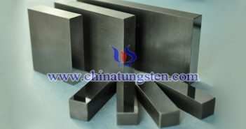 ASTM B777-99 class4 tungsten alloy block picture