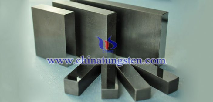 ASTM B777-99 class4 tungsten alloy block picture