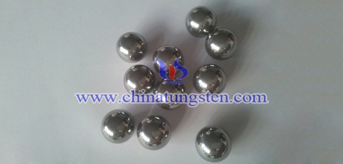 high temperature resistance tungsten alloy ball picture