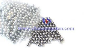 92.5W-5.25Ni-2.25Fe tungsten alloy ball picture