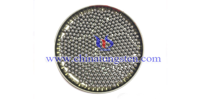 92.5W-5.25Ni-2.25Fe tungsten alloy ball picture