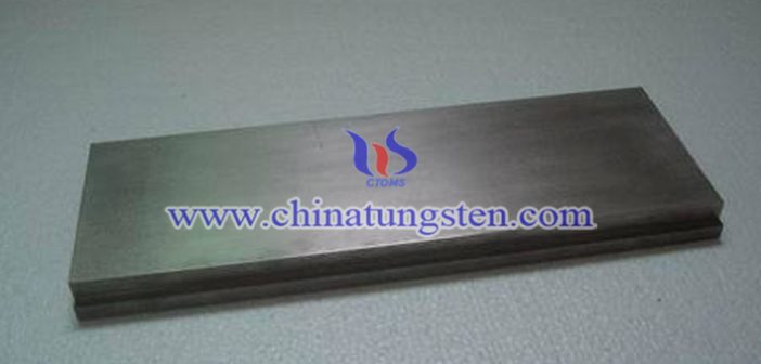 92.5W-Ni-Fe-Mo tungsten alloy plate picture