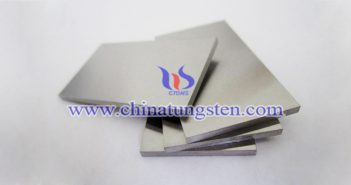 95W-3.5Ni-1.5Fe tungsten alloy plate picture