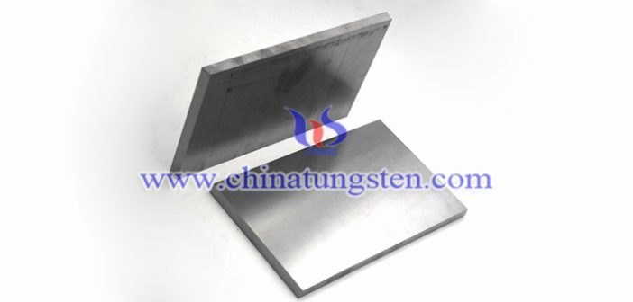 Anviloy 1350 tungsten alloy plate picture