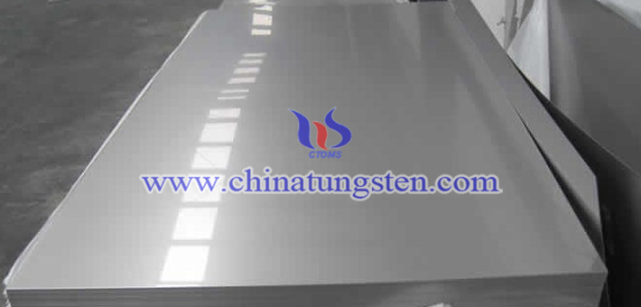 600x500x10mm tungsten alloy plate picture