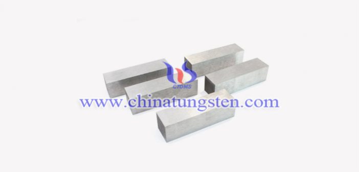 ASTM B777-15 class2 tungsten alloy bar picture