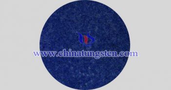 blue nano tungsten oxide applied for thermal insulating glass image