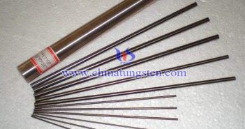 tungsten copper rod picture