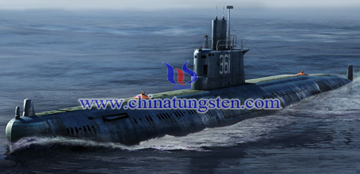 tungsten alloy submarine counterweight picture